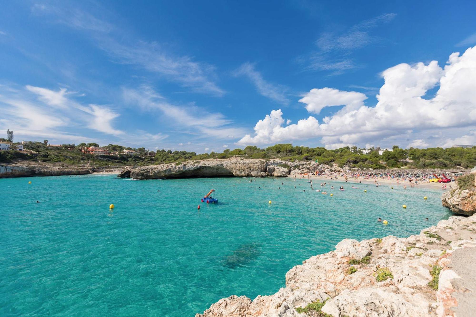 Cas Faroler Villa Portocolom  Bagian luar foto